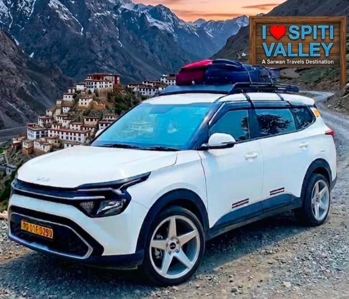 Outstation cabs for Spiti Valley and mountain adventures.