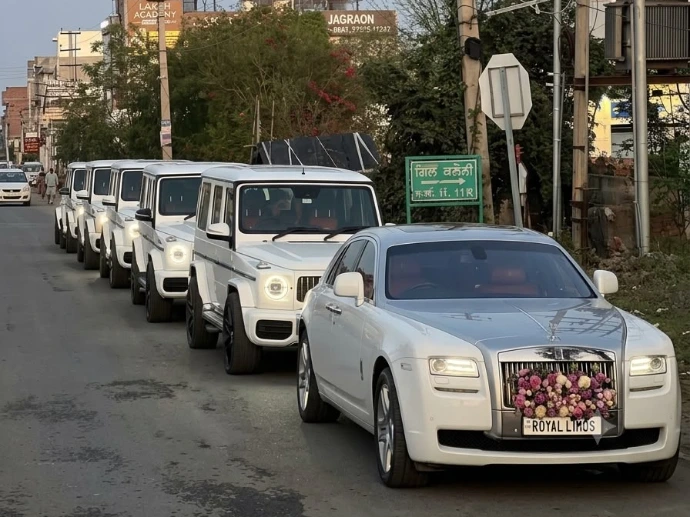 Wedding special ultra luxury fleets by sarwan travels