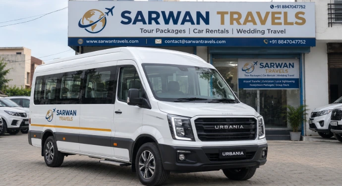 Tempo traveler urbania for tours 
