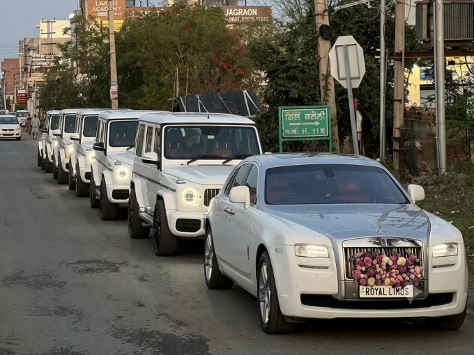 Weeding Special ultra luxury fleets by sarwan travels 
